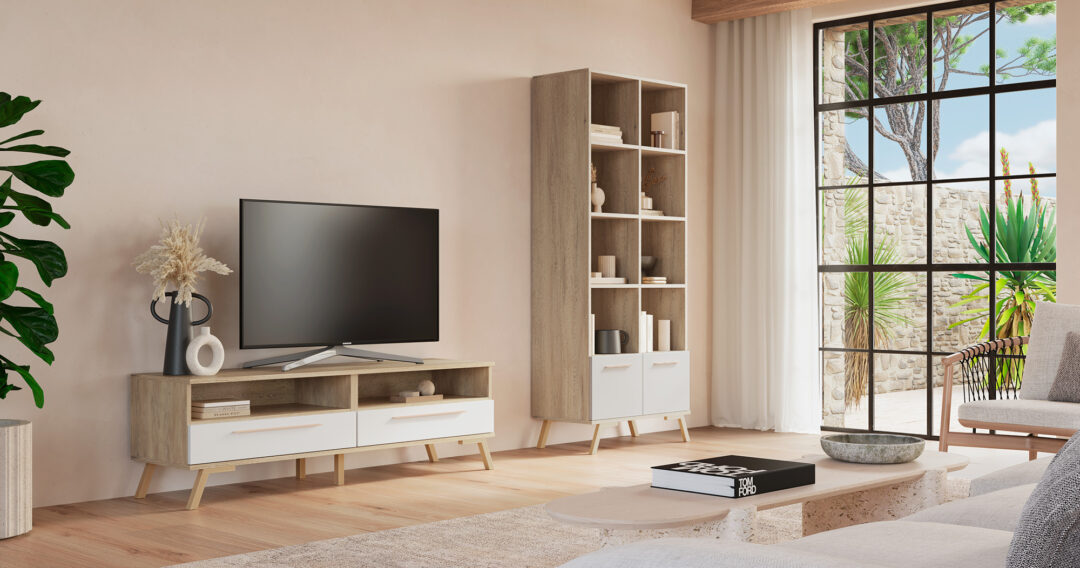 Muebles modulares para hogares modernos