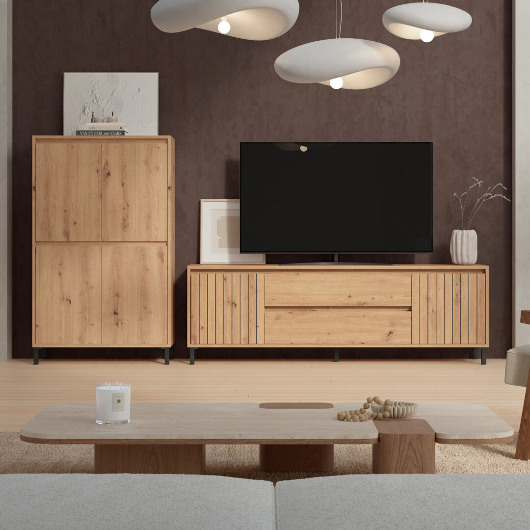 Renders para muebles de salón.