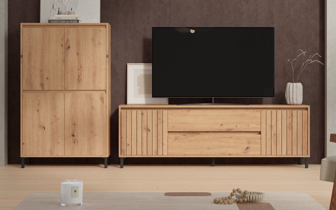 Renders para muebles de salón.